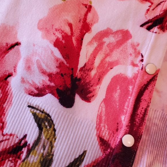 White House Black Market Pink and White Garment - Picture 4 of 5